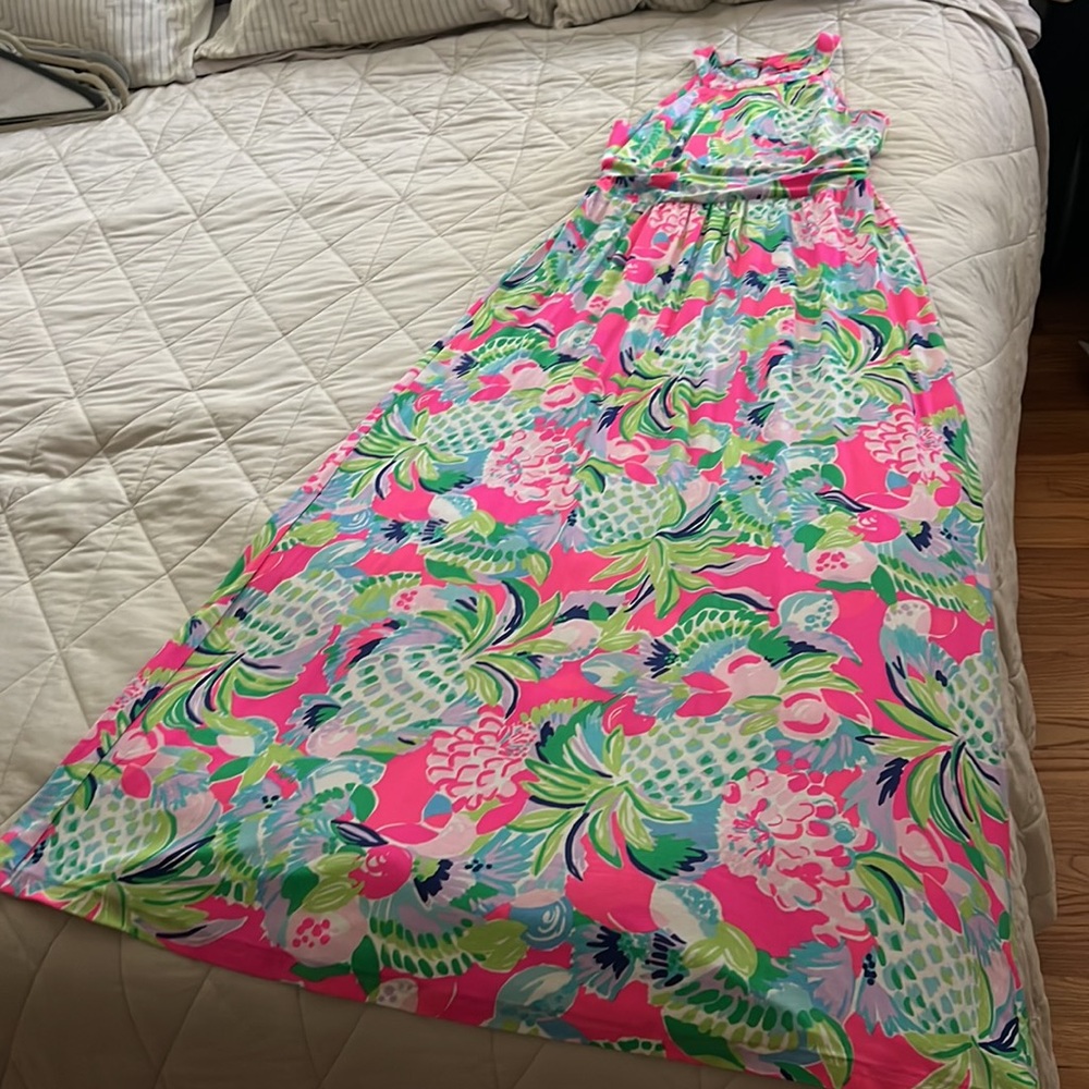 Lilly Pulitzer Tallula Maxi Dress, Size Medium worn once - Picture 13 of 16